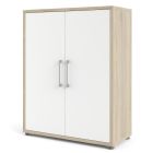 Kontorikapp Prima, 80400/134 Tamm/valge / TV-80400/134-ak49