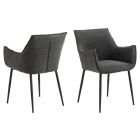 Söögitoolide komplekt Bonita 2tk, tumehall / AC-0000105593