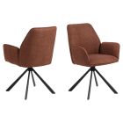 Söögitoolide komplekt Glenda 2tk, terrakota 107480 / AC-0000107480