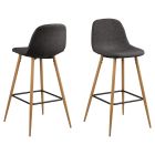 Baaritoolid Wilma 2tk, hall / AC-H000024812