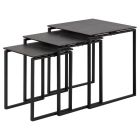 Diivanilaua komplekt Katrine 88531, must / AC-88531