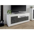 TV-alus Urbino, valge/tumehall / AM-209035-02OX