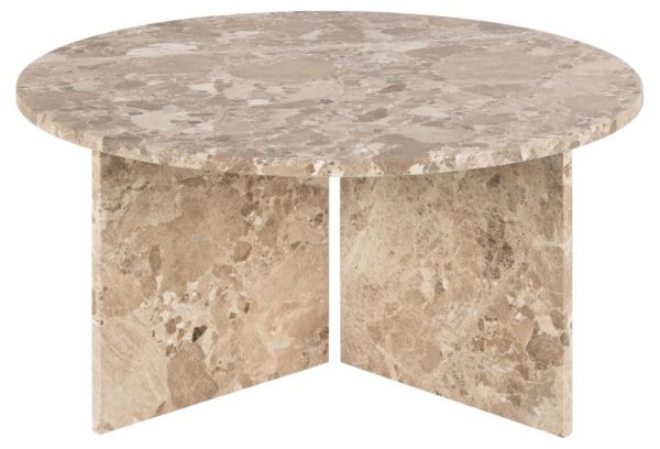 Diivanilaud Vega 23598, lattepruun lakitud marmor
