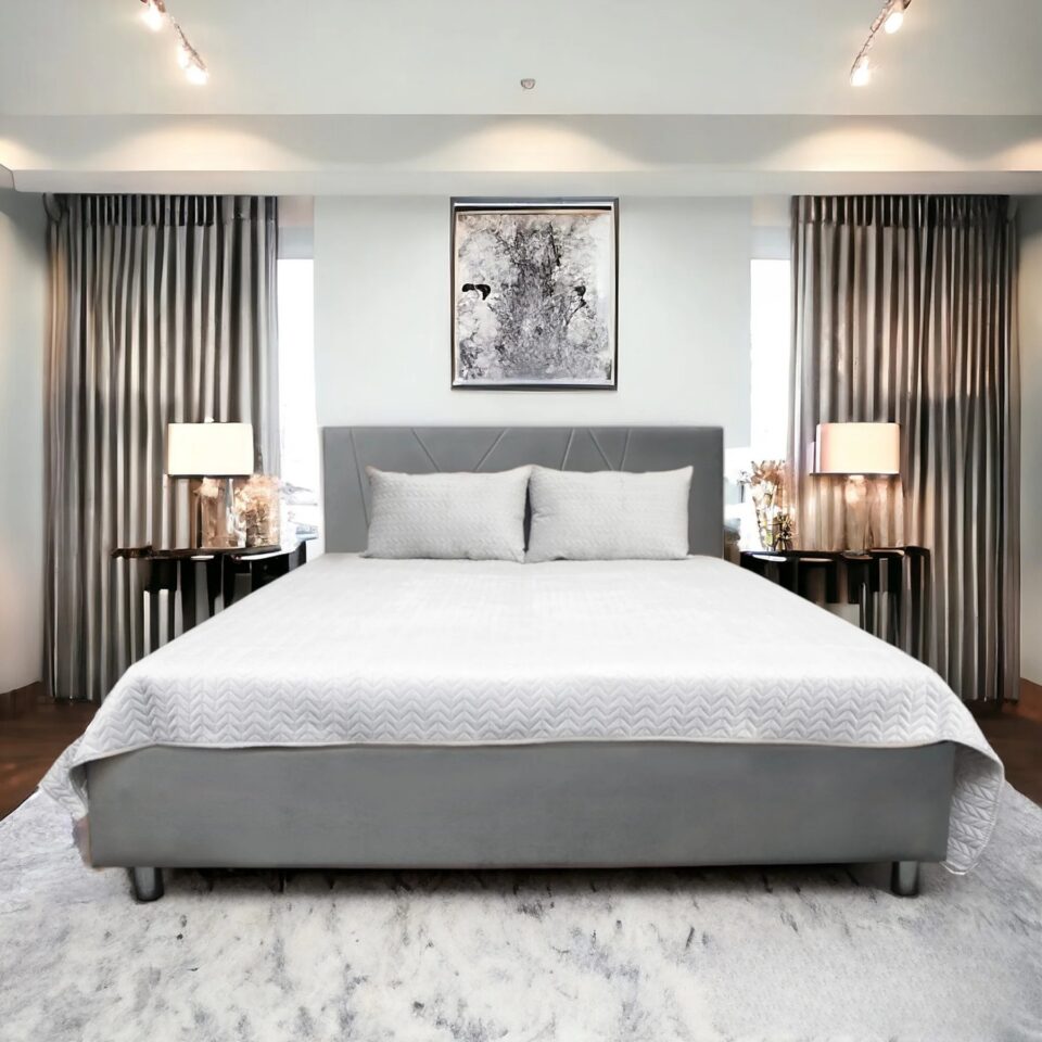 Pesukastiga voodi Gestia (hall)