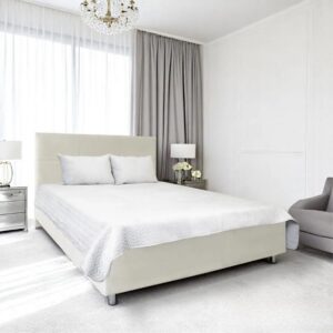 Pesukastiga voodi Astrata (beež)