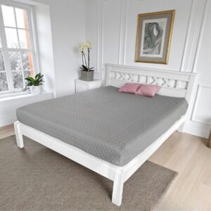 Täispuidust voodi Mari Valge