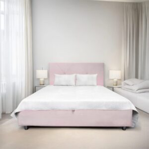 Pesukastiga voodi Isida (roosa)