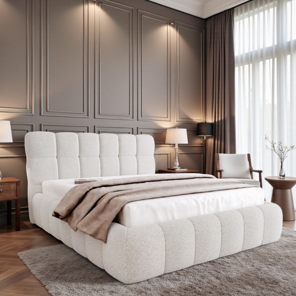 Pesukastiga voodi Cloud madratsiga