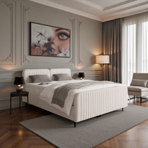 Pesukastiga voodi Lama madratsiga