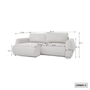 Borneo funkcja naroznik wymiary