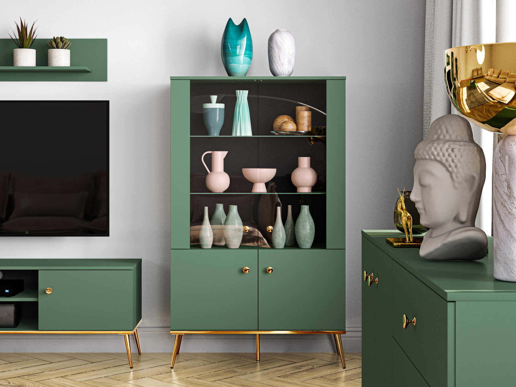 Metsik 02 Vitriinkapp