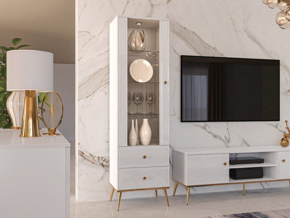 Kuldin 02 Vitriinkapp