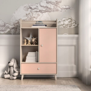 Mevelis 04 Raamaturiiul (Roosa)