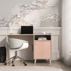 Mevelis 07 Kirjutuslaud (Roosa)