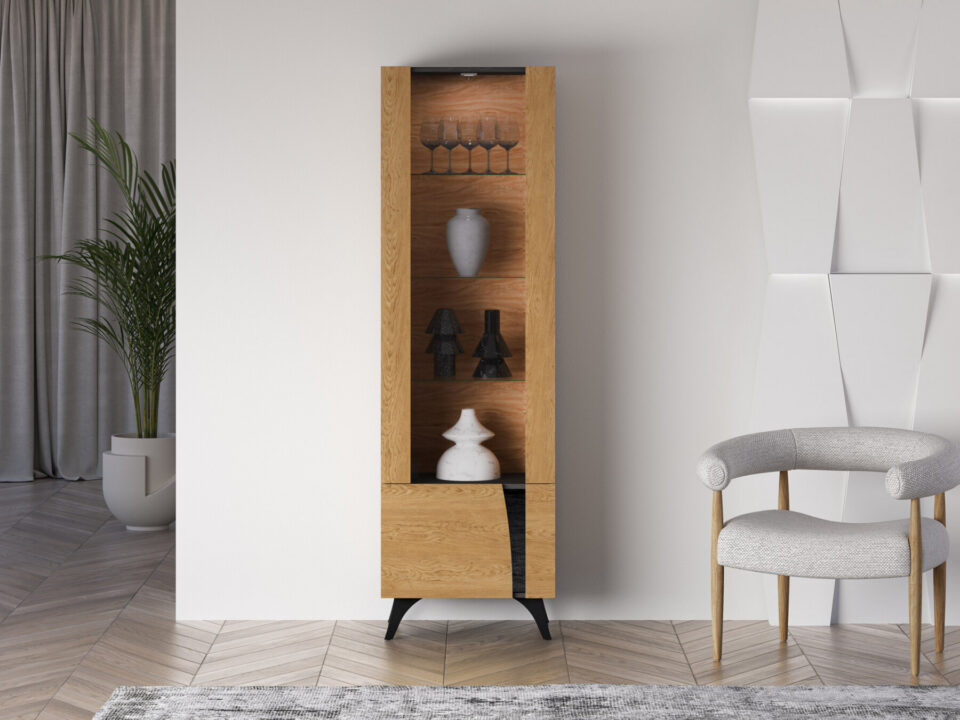 Toskaana 02 Vitriinkapp (parem)