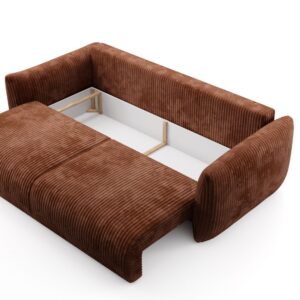 ALLORA sofa - pojemnik 1 (Davis - Tilia 52) - B