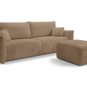 ALLORA sofa + pufa (Tilia 17)