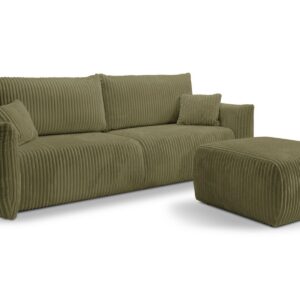 ALLORA sofa + pufa (Tilia 37)