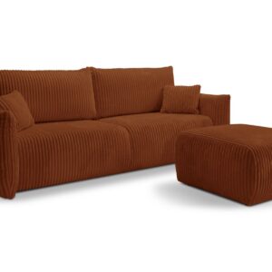 ALLORA sofa + pufa (Tilia 52)
