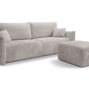 ALLORA sofa + pufa (Tilia 86)