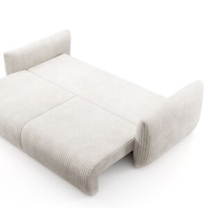 ALLORA sofa - spanie 1 (Davis - Tilia 01) - B