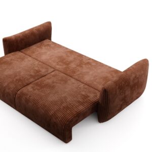 ALLORA sofa - spanie 1 (Davis - Tilia 52) - B
