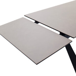 Badesi-Begros-Platte hellgrau Gestell schwarz Detail Auszug-DET-9111_23_grob