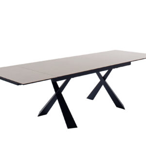 Badesi-Begros-Platte hellgrau Gestell schwarz ausgezogen ohne Deko-FUNK-9107_23_grob