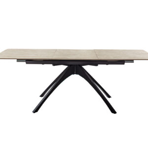 Cerrito-Platte beige Gestell schwarz ausgezogen Detail Ansicht seitlich-DET-12702_24_grob