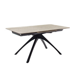 Cerrito-Platte beige Gestell schwarz ohne Deko-EB-12703_24_grob