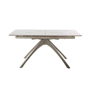 Cerrito-Platte creme Gestell taupe Detail Ansicht seitlich-DET-12711_24_grob