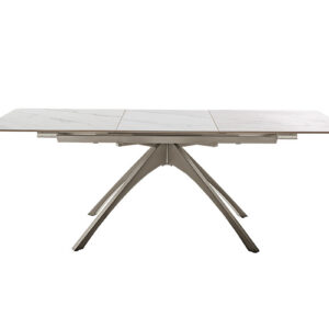 Cerrito-Platte creme Gestell taupe ausgezogen Detail Ansicht seitlich-DET-12712_24_grob