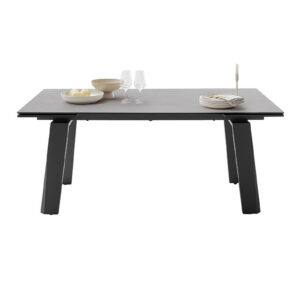 Kalamata-Platte anthrazit Gestell schwarz-Detail 1-DET-13212_25_grob