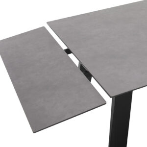 Kalamata-Platte anthrazit Gestell schwarz-Detail 8-DET-13219_25_grob