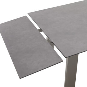 Kalamata-Platte anthrazit Gestell taupe-Detail 8-DET-13205_25_grob