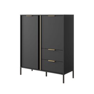 LARS antracyt - A - komoda wysoka 2d2s (3)