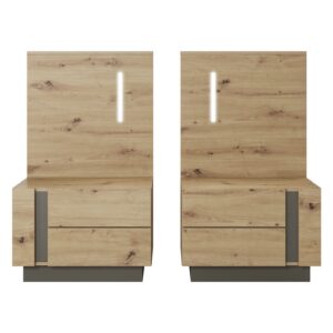 Laski 20 02 13 Arco stoliki nocne artisan front zamkniete biale tlo