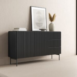 MUTI czarny polaranz - D - komoda 147 2d3s - KADR