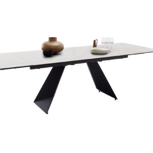 Nagoya Platte beige marmoriert-ausgezogen mit Deko-FUNK-13318_25_grob