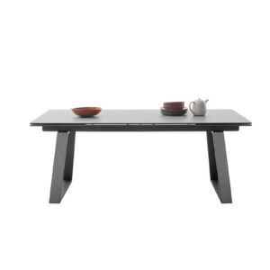 Narbonne Platte hellgrau-Detail Ansicht frontal mit Deko-DET-14253_22_grob