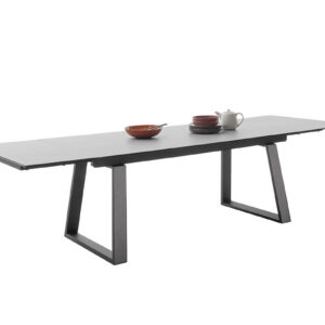 Narbonne Platte hellgrau-ausgezogen mit Deko-FUNK-14251_22_grob