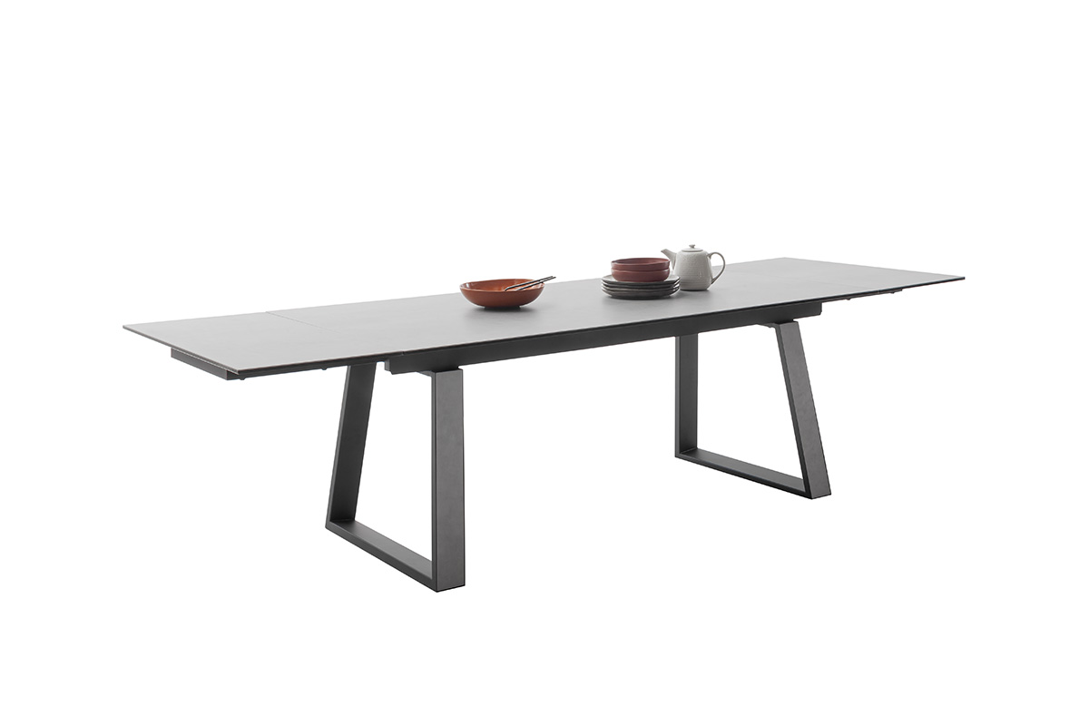 Narbonne Platte hellgrau-ausgezogen mit Deko-FUNK-14251_22_grob