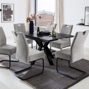 Pallini Platte anthrazit-mit 6x Amery GX-MIL-13833_22_grob