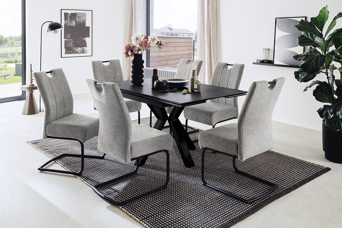 Pallini Platte anthrazit-mit 6x Amery GX-MIL-13833_22_grob