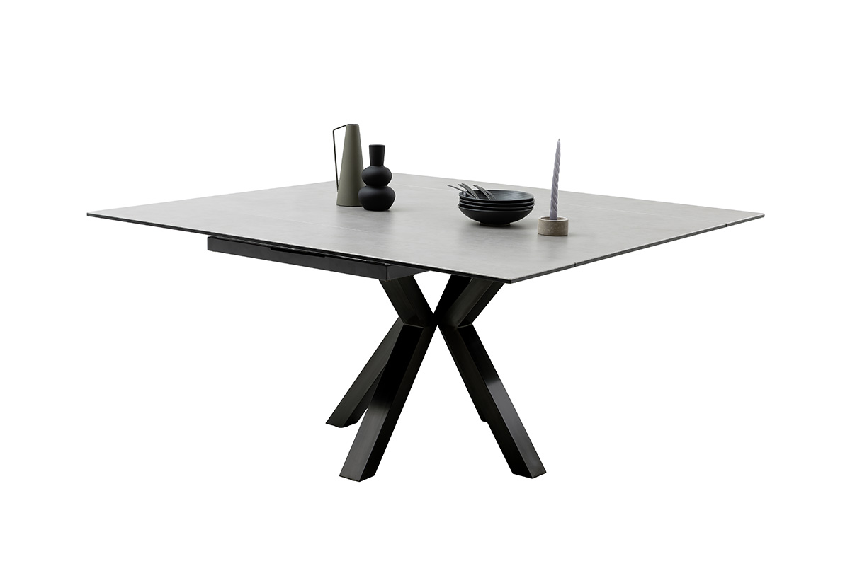 Pallini-Platte hellgrau ausgezogen mit Deko-FUNK-12696_22_grob