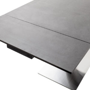 Pesaro-Gestell Edelstahl Detail Tischplatte-DET-8546_23_grob