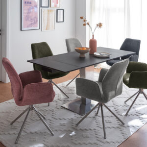 Pesaro-Gestell Edelstahl ausgezogen mit Greyton 2x GX 2x OL 1x HI 1x AN-MIL-8550_23_grob