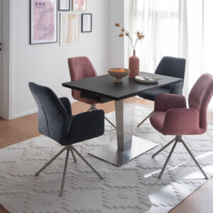 Pesaro-Gestell Edelstahl mit Greyton 2x HI 2x AN-MIL-8548_23_grob