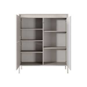 SENSO beż - A - komoda wysoka 3d (2)