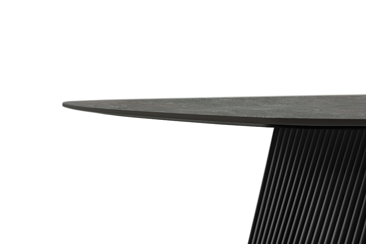 Tobelo-Platte anthrazit marmoriert Detail Platte-DET-237_25_grob